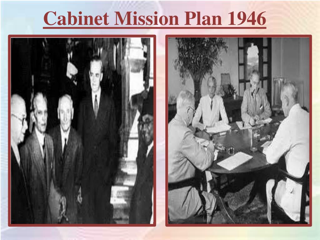 What was mentioned in Cabinet Mission Plan (1946)?