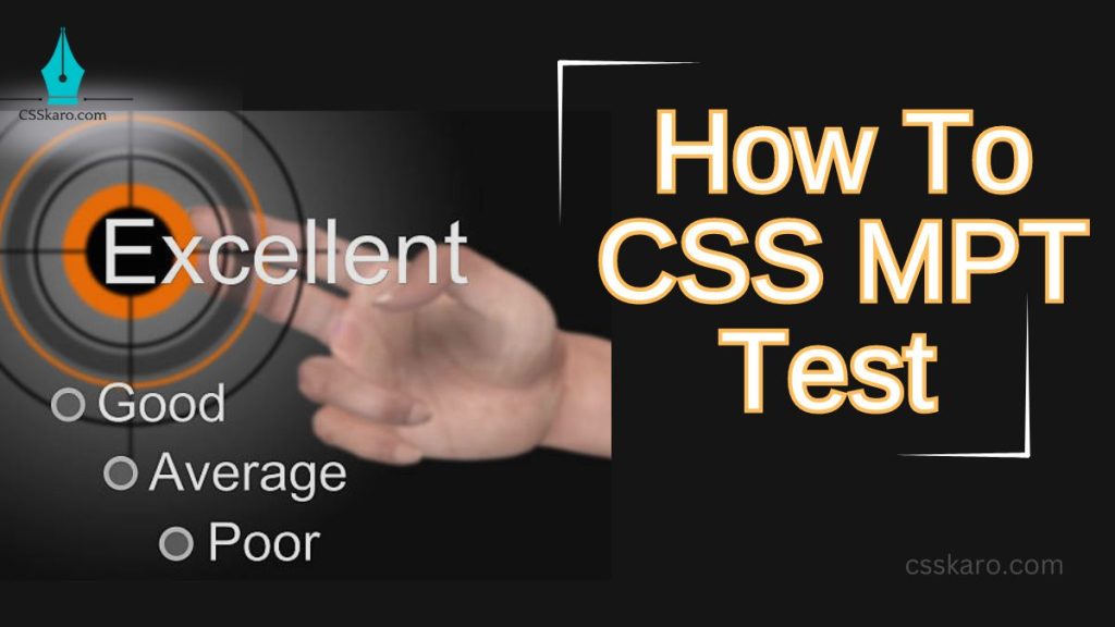 How To Pass CSS MPT Test