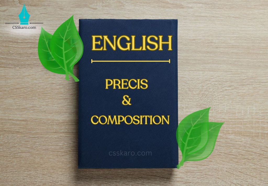 English Precis And Composition